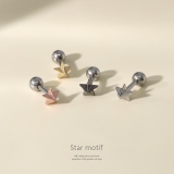 軟骨ピアス スター星スタッズクール甘辛かわいいかっこいい ボディピアス | ボディピアス専門店凛RIN | 詳細画像2 