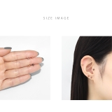 軟骨ピアス スター星スタッズクール甘辛かわいいかっこいい ボディピアス | ボディピアス専門店凛RIN | 詳細画像8 