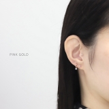 軟骨ピアス ハートかわいいジュエルキュービックジルコニア小ぶり ボディピアス | ボディピアス専門店凛RIN | 詳細画像4 