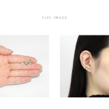 軟骨ピアス サンタツリー雪だるまクリスマスキラキラかわいい冬スノーマン ボディピ… | ボディピアス専門店凛RIN | 詳細画像7 