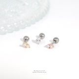 軟骨ピアス ミニ2粒ジュエル立爪キュービックジルコニア ボディピアス | ボディピアス専門店凛RIN | 詳細画像2