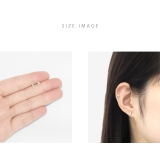 軟骨ピアス パールミニサイズ小さめ上品シンプル大人カワイイ ボディピアス | ボディピアス専門店凛RIN | 詳細画像6