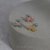 軟骨ピアス リボンりぼんバレエコア華やか上品大人カワイイ立体的 ボディピアス | ボディピアス専門店凛RIN | 詳細画像2