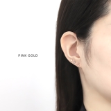 軟骨ピアス ハートフレームオープンハート可愛い ボディピアス | ボディピアス専門店凛RIN | 詳細画像4 