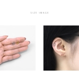 軟骨ピアス ブタぶた動物アニマル豚かわいいジュエル ボディピアス | ボディピアス専門店凛RIN | 詳細画像7 