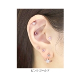軟骨ピアス ハート型フェイクパールラブリー ストレートバーベル | ボディピアス専門店凛RIN | 詳細画像6