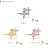 軟骨ピアス 星スターキュービックジルコニア | ボディピアス専門店凛RIN | 詳細画像9