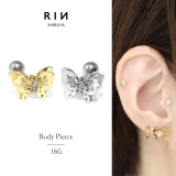 ボディピアス 軟骨ピアス 16G | ボディピアス専門店凛RIN | 詳細画像1 