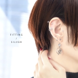 軟骨ピアスキャッチレスへび ヘビスネーク ワンタッチオールサージカルステンレス金… | ボディピアス専門店凛RIN | 詳細画像8