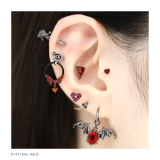 軟骨ピアス はーとクモの巣蜘蛛 スパイダーかわいいハロウィン | ボディピアス専門店凛RIN | 詳細画像5 