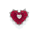 レッド | 軟骨ピアス はーとクモの巣蜘蛛 スパイダーかわいいハロウィン | ボディピアス専門店凛RIN