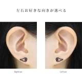 軟骨ピアス 天使翼はねパステルカラーかわいいエンジェル ボディピアス | ボディピアス専門店凛RIN | 詳細画像5 