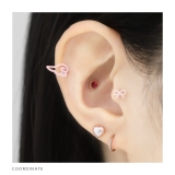 軟骨ピアス 天使翼はねパステルカラーかわいいエンジェル ボディピアス | ボディピアス専門店凛RIN | 詳細画像6 