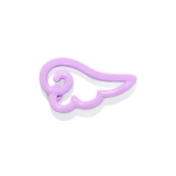 パープル・Left(左耳) | 軟骨ピアス 天使翼はねパステルカラーかわいいエンジェル ボディピアス | ボディピアス専門店凛RIN