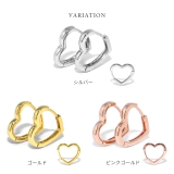 ピアス キャッチレス ハート | ボディピアス専門店凛RIN | 詳細画像13