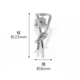 ピアス シンプルノット結び目ひねり 金属アレルギーニッケルフリー18Kコーティン… | ボディピアス専門店凛RIN | 詳細画像12 