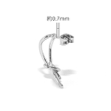 ピアス シンプルノット結び目ひねり 金属アレルギーニッケルフリー18Kコーティン… | ボディピアス専門店凛RIN | 詳細画像13 