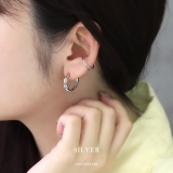 ピアス ツイストねじり キャッチレスフープピアス | ボディピアス専門店凛RIN | 詳細画像10