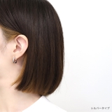 ピアス クロス2連レディース キャッチレスフープピアス | ボディピアス専門店凛RIN | 詳細画像4 