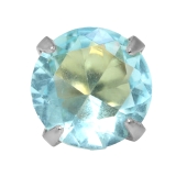 3月(アクアマリン) | ファッションピアス 誕生石ジュエル シルバーボールピアス | ボディピアス専門店凛RIN