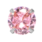 10月(ピンクトルマリン) | ファッションピアス 誕生石ジュエル シルバーボールピアス | ボディピアス専門店凛RIN