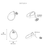 ピアス 輪シンプル円18Kロジウムコーティングニッケルフリー アクセサリー | ボディピアス専門店凛RIN | 詳細画像10