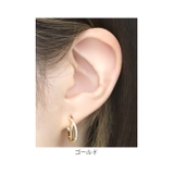 ピアス ワンタッチ ジュエルキュービックジルコニア2連フープ | ボディピアス専門店凛RIN | 詳細画像9