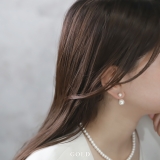 ピアス パール18kシンプル 真珠かわいい上品きれいめ | ボディピアス専門店凛RIN | 詳細画像4