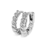 シルバー | ピアス 上品 かわいいツイスト18k | ボディピアス専門店凛RIN