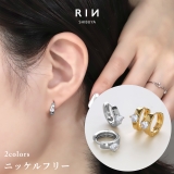 ピアス 18Kコーティングキュービックジルコニア | ボディピアス専門店凛RIN | 詳細画像1