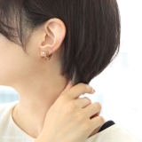 ピアス18Kコーティング 蝶バタフライ透かし模様 きれいリング | ボディピアス専門店凛RIN | 詳細画像10