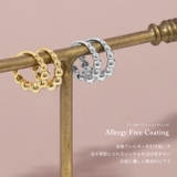 ピアス18Kコーティング ボール球輪リング フープピアアクセサリー | ボディピアス専門店凛RIN | 詳細画像3
