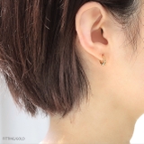 ピアス18Kコーティング ボール球輪リング フープピアアクセサリー | ボディピアス専門店凛RIN | 詳細画像5