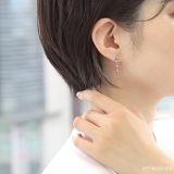 ピアス18Kコーティング ボール4連おしゃれ スタッドピアスアクセサリー | ボディピアス専門店凛RIN | 詳細画像6 