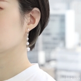 ピアス18Kコーティングパールチェーン きれい上品スタッド アクセサリー | ボディピアス専門店凛RIN | 詳細画像5