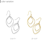 ピアス18Kコーティング リーフ葉っぱ 金アレ対応きれいゆらゆらフック | ボディピアス専門店凛RIN | 詳細画像9