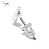 ピアスチタンポスト ビーンズシンプル スタイリッシュスタッド | ボディピアス専門店凛RIN | 詳細画像12