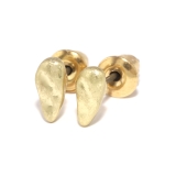 Aタイプ・ゴールド | ピアスチタンポスト ビーンズシンプル スタイリッシュスタッド | ボディピアス専門店凛RIN