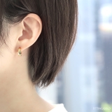 ピアス 18Kコーティングシンプル リングトレンド凹 | ボディピアス専門店凛RIN | 詳細画像5