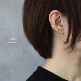 ピアス キャッチレス小ぶり18金 キュービックジルコニア | ボディピアス専門店凛RIN | 詳細画像11 