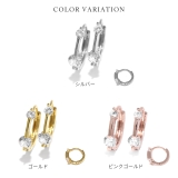 ピアス キャッチレス小ぶり18金 キュービックジルコニア | ボディピアス専門店凛RIN | 詳細画像15 