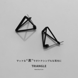 ピアス 三角トライアングルブラック モードシックスタイリッシュ | ボディピアス専門店凛RIN | 詳細画像2