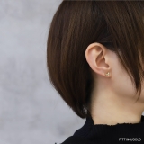 ピアス18Kコーティング バタフライ蝶々上品ジュエリー スタッドアクセサリー | ボディピアス専門店凛RIN | 詳細画像4