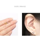 ピアスかわいい ハートはあとプチサイズ スタッドネジ式アクセサリー | ボディピアス専門店凛RIN | 詳細画像6