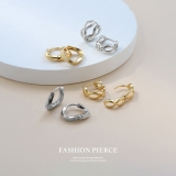 メビウスインフィニティ フープピアスレディース シルバーゴールド2カラースタイリ… | ボディピアス専門店凛RIN | 詳細画像2