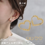 ピアス メタルボールハートリング金属アレルギー対応 アクセサリー | ボディピアス専門店凛RIN | 詳細画像1 