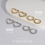 ピアス メタルボールハートリング金属アレルギー対応 アクセサリー | ボディピアス専門店凛RIN | 詳細画像15 