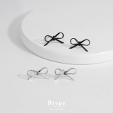 ピアス リボンかわいいバレエコア韓国ファッションチタンポスト アクセサリー | ボディピアス専門店凛RIN | 詳細画像6