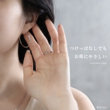 ピアス ステンレスフープ大ぶりキャッチレスシンプル アクセサリー | ボディピアス専門店凛RIN | 詳細画像4