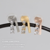 ピアス イヤリング パールジルコニアシルバーゴールドジュエリーニッケルフリーステ… | ボディピアス専門店凛RIN | 詳細画像9